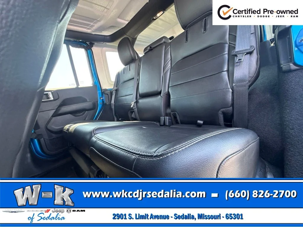 Certified Used 2023 Blue Jeep Sahara 4xe image 24