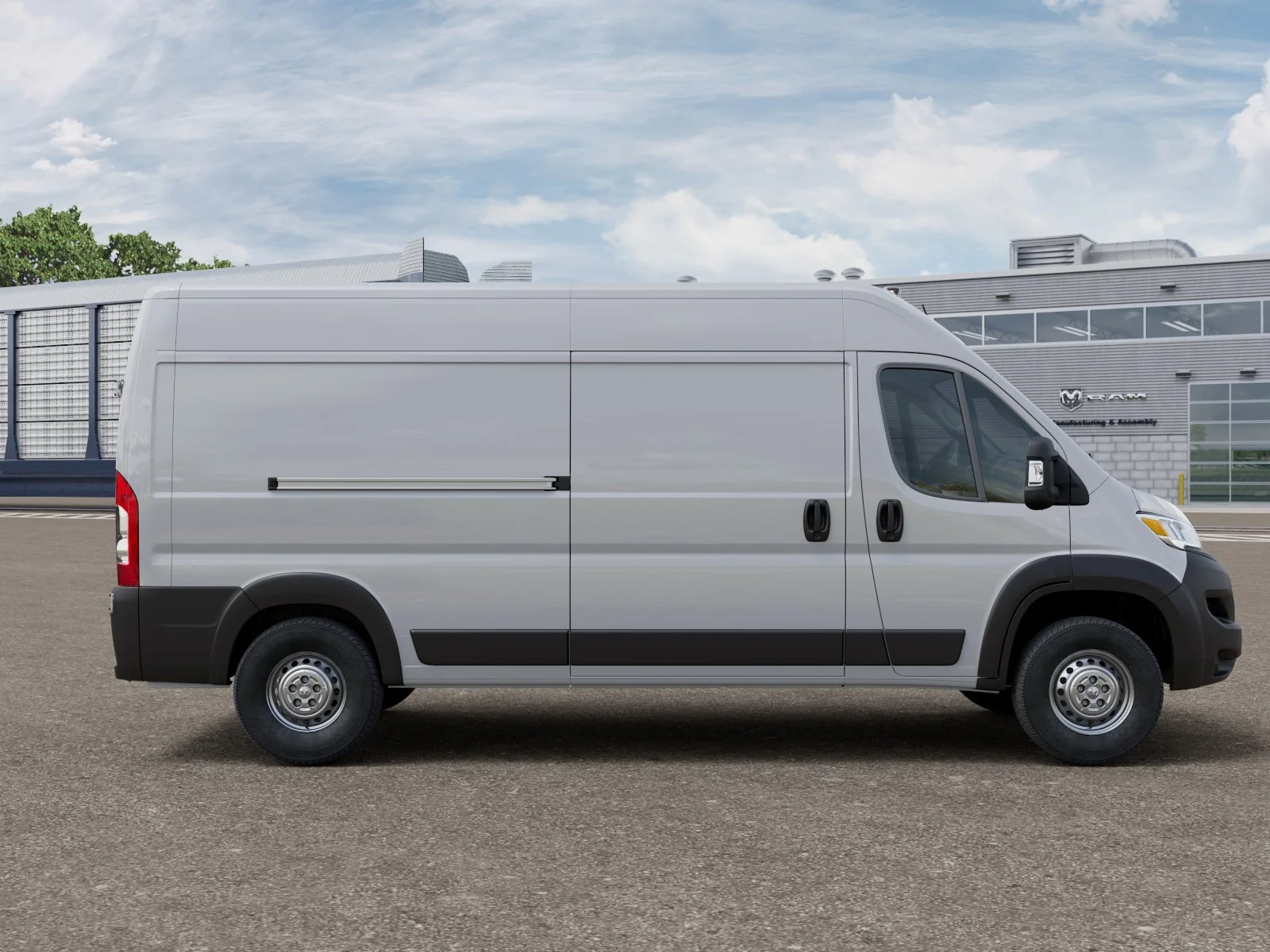New 2026 Bright White Clear-Coat Exterior Paint RAM Tradesman image 12