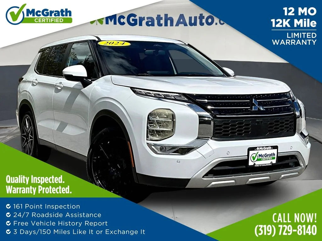 Used 2024 White Mitsubishi SE image 1