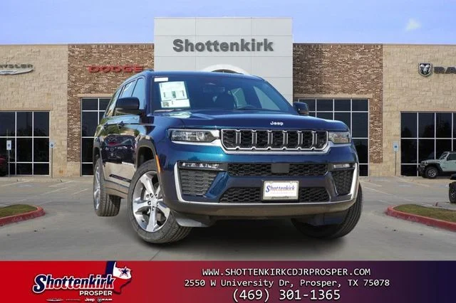New 2026 Fathom Blue Pearl-Coat Exterior Paint Jeep Limited image 1