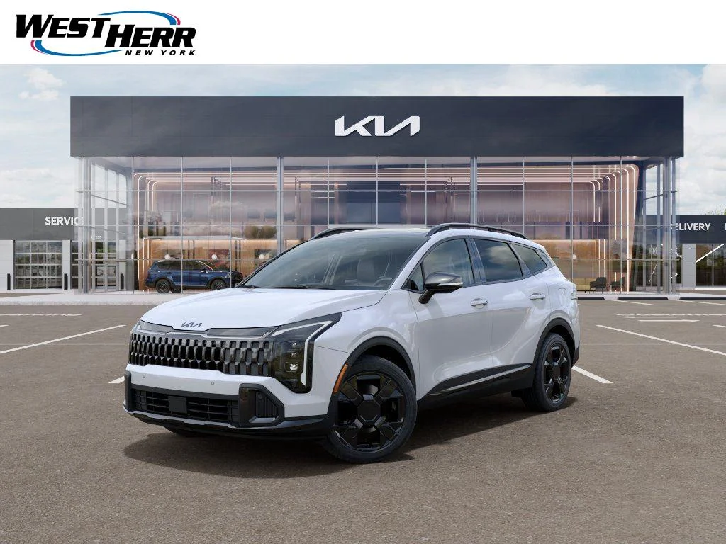 New 2026 Glacial White Pearl Kia X-Line image 1