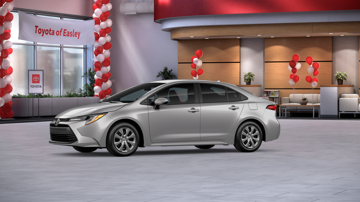 New 2026 Classic Silver Metallic Toyota LE image 3