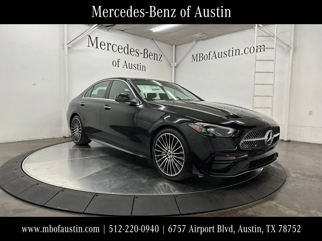 New 2026 Black Mercedes-Benz C 300 image 1