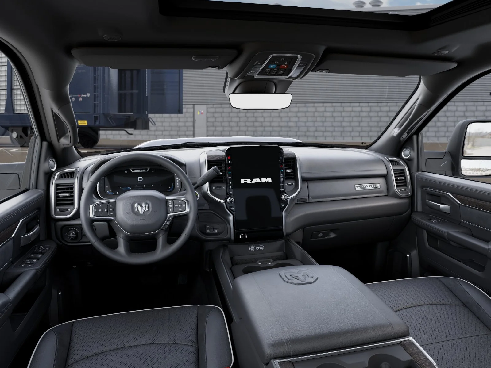 New 2027 Ceramic Gray Clear-Coat Exterior Paint RAM LARAMIE image 8
