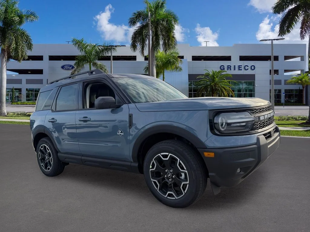 New 2026 Azure Gray Metallic Tri-Coat Ford Outer Banks® image 1