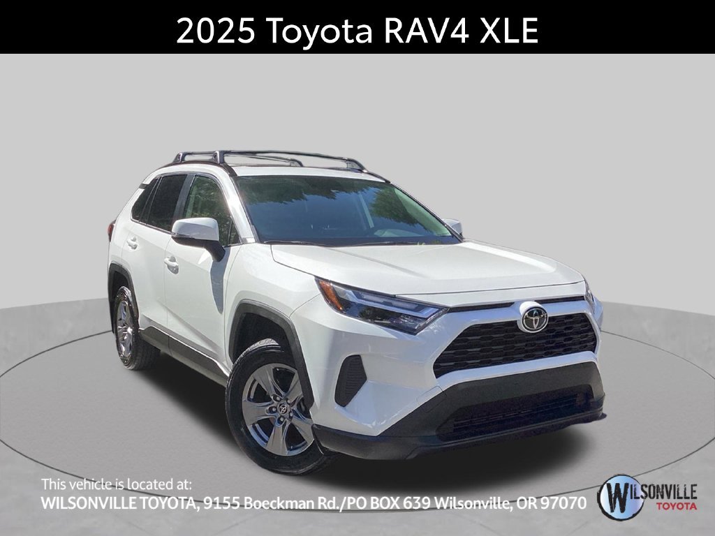 Certified Used 2025 White Toyota XLE image 1