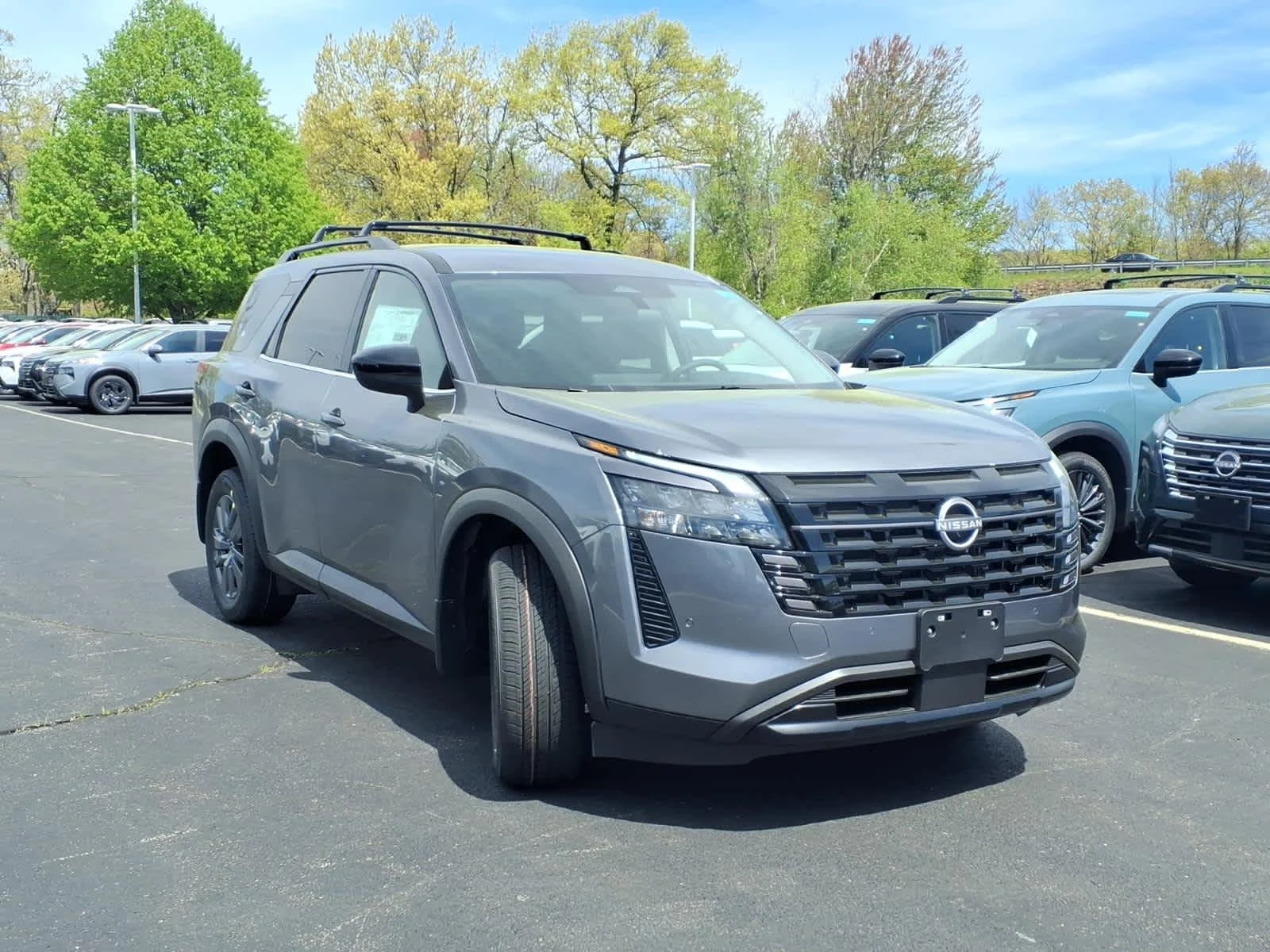 New 2026 Gun Metallic Nissan SV image 2