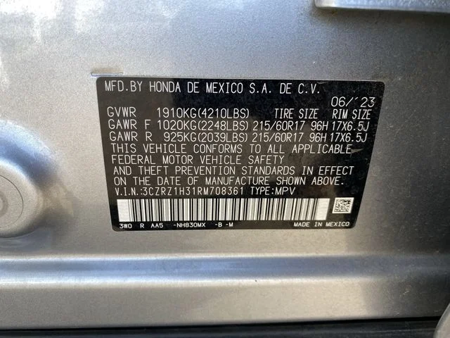 2024 Honda HR-V LX - Photo 33