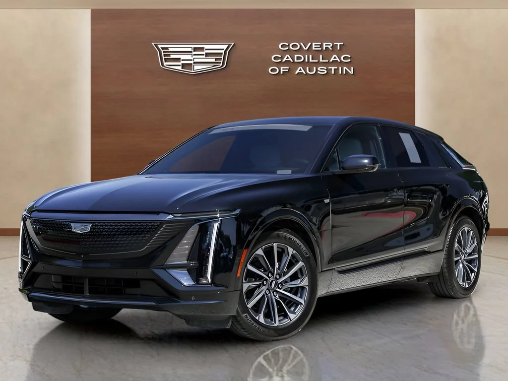 Certified Used 2025 Stellar Black Metallic Cadillac Sport 1 image 1
