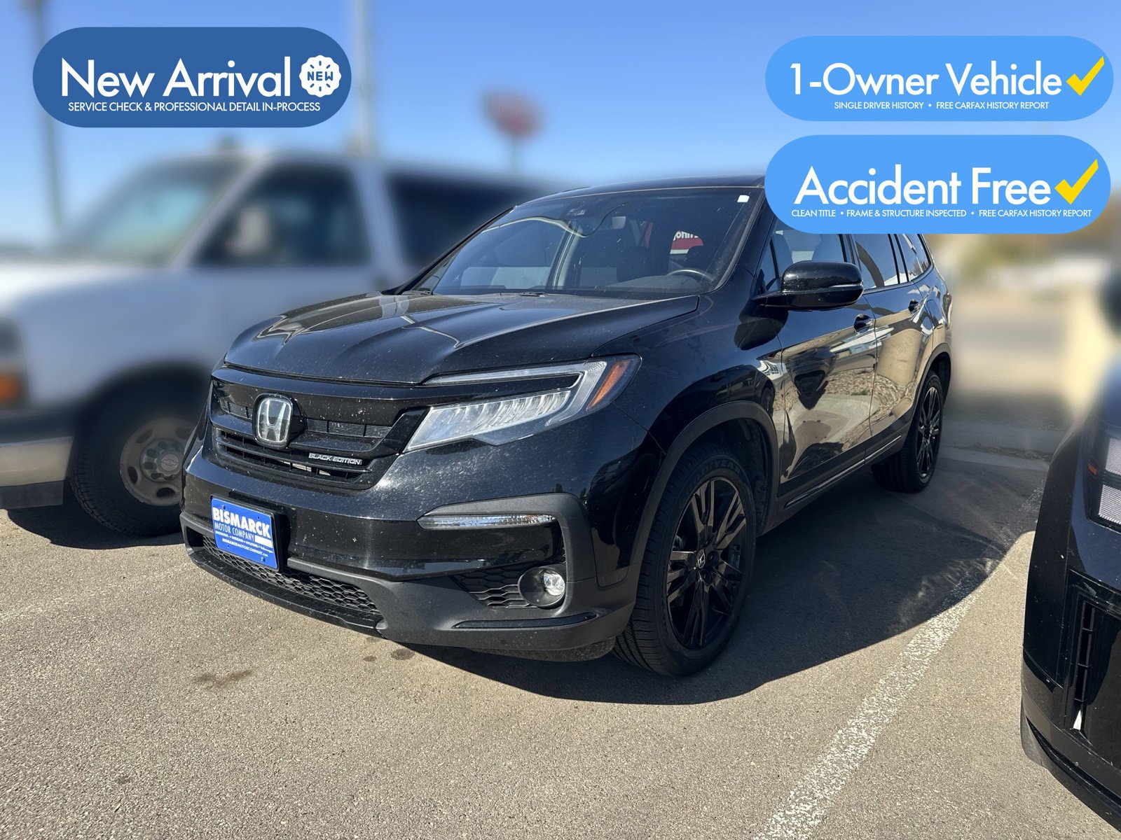 Used 2022 Black Honda Black Edition image 1