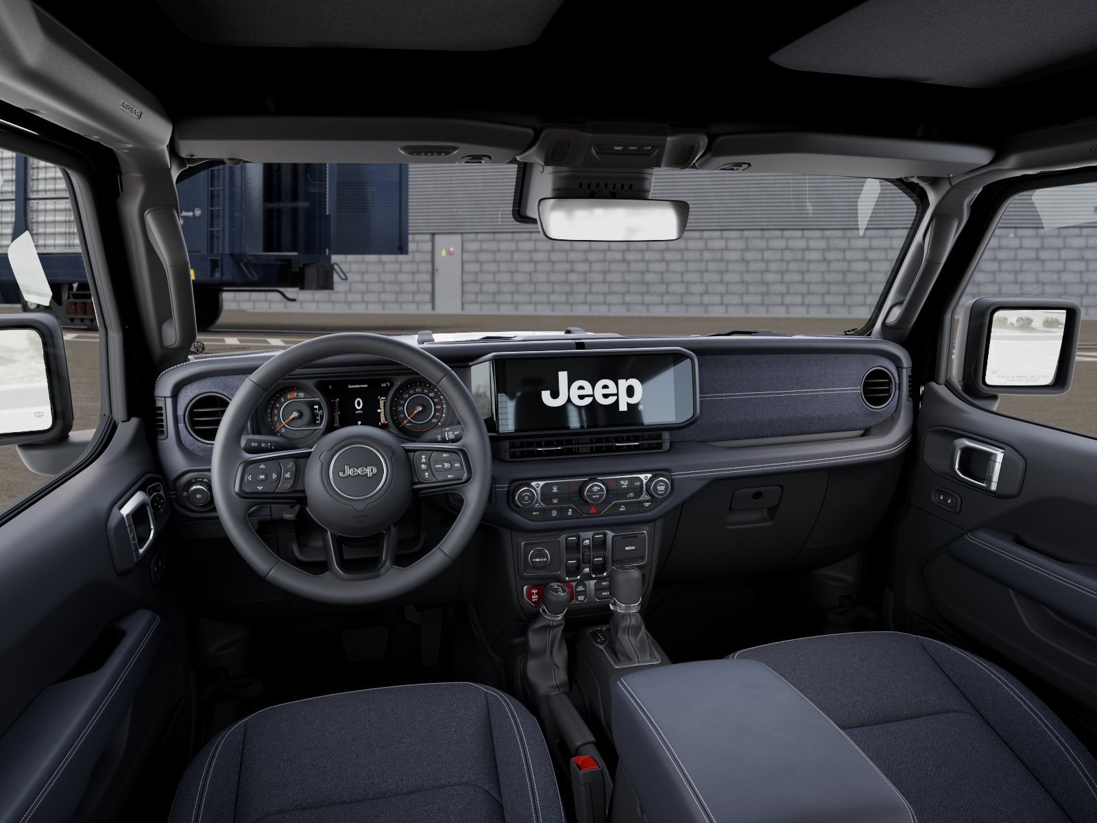 New 2026 Black Clearcoat Jeep Rubicon image 8