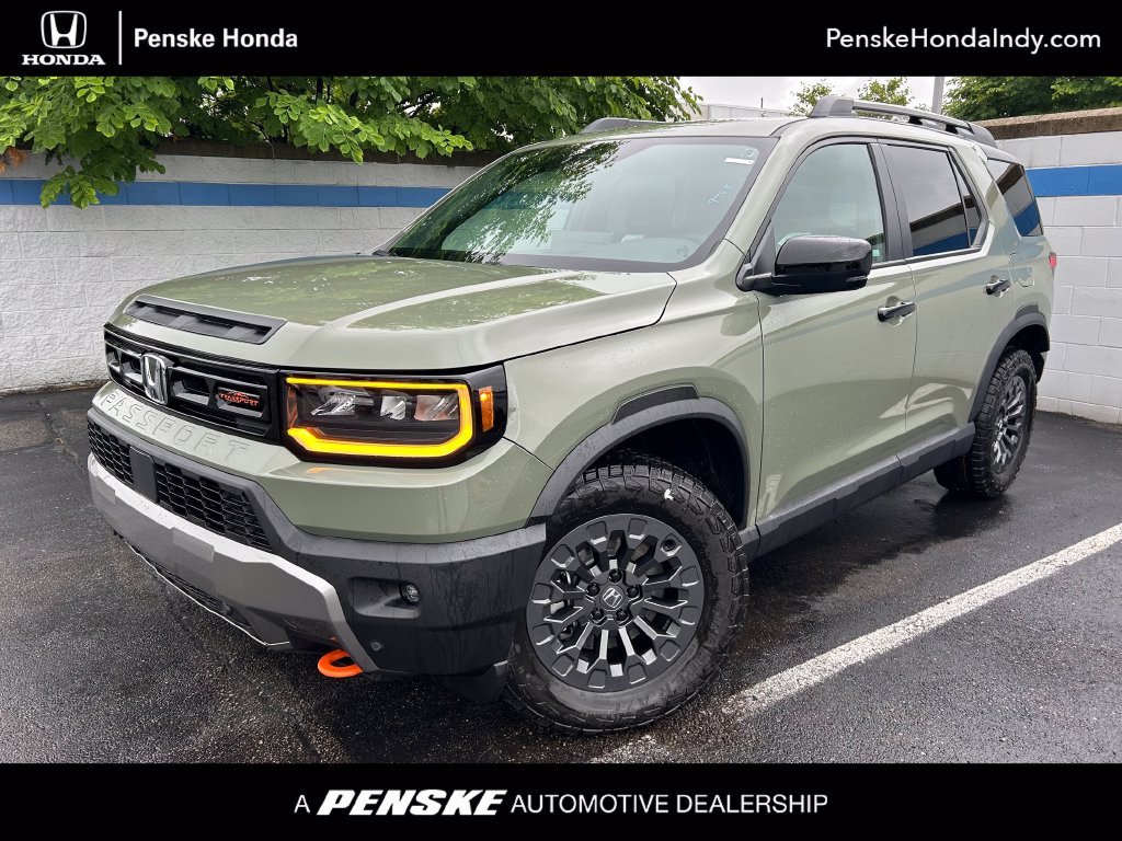 New 2026 Ash Green Metallic Honda TrailSport image 1