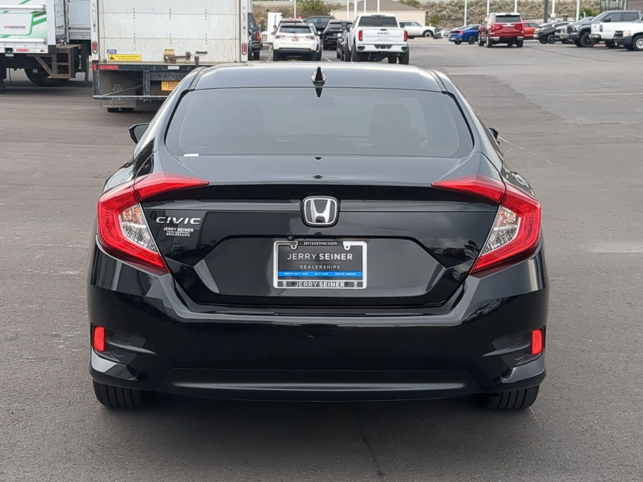 Used 2017 Crystal Black Pearl Honda EX image 4