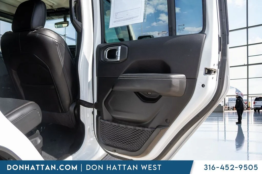 Used 2023 White Jeep Sahara 4xe image 22