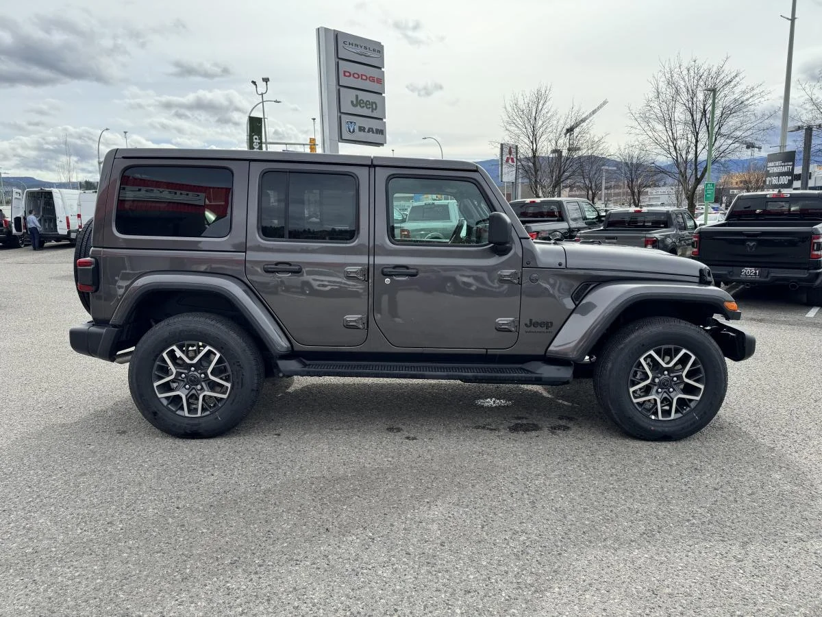 New 2026 Grey Jeep Sahara 4 Door 4x4 image 4