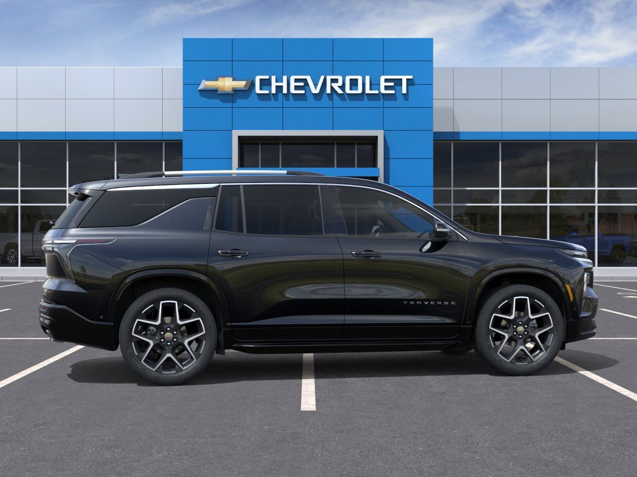 New 2026 Mosaic Black Metallic Chevrolet AWD High Country image 5
