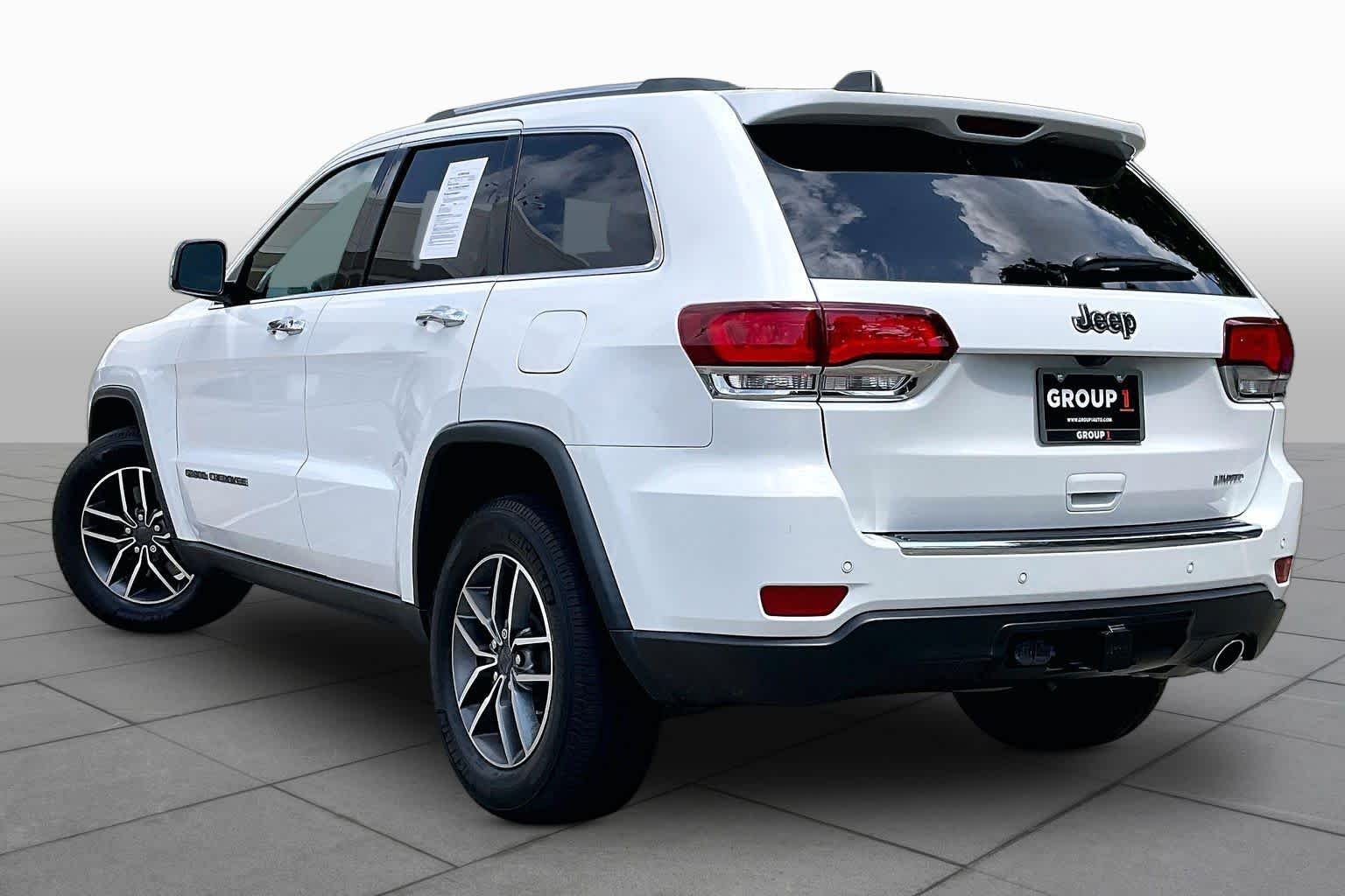 Used 2021 Bright White Clearcoat Jeep Limited image 11