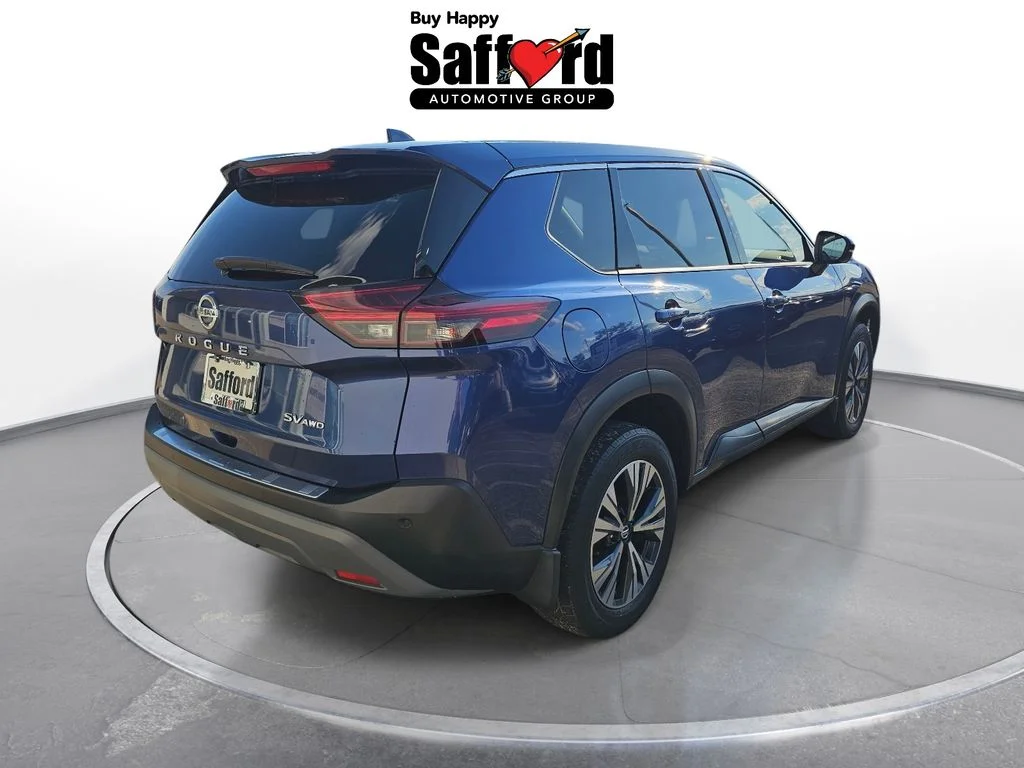 Used 2021 Blue Nissan SV image 5