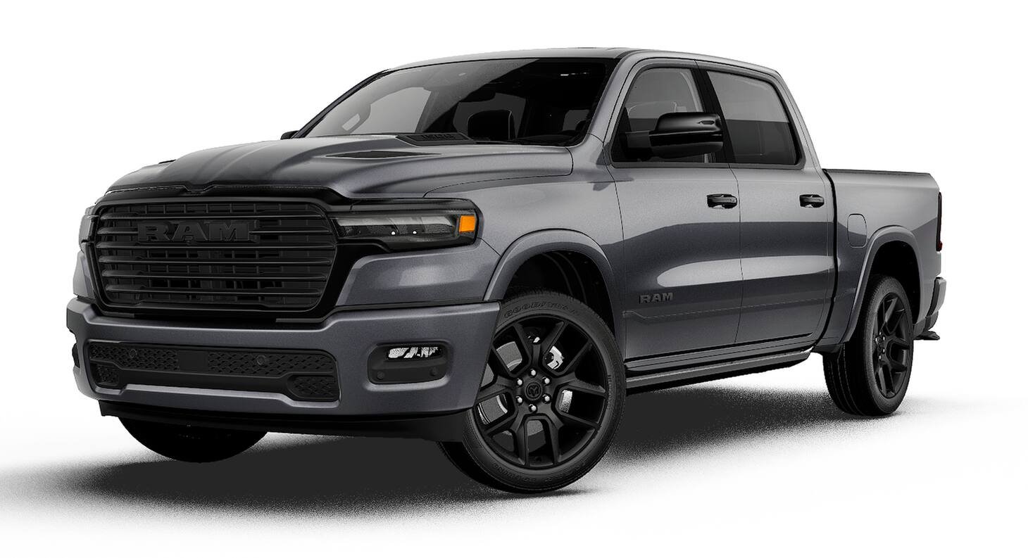New 2027 Granite Crystal Metallic Clear-Coat Exterior Paint RAM Laramie image 27