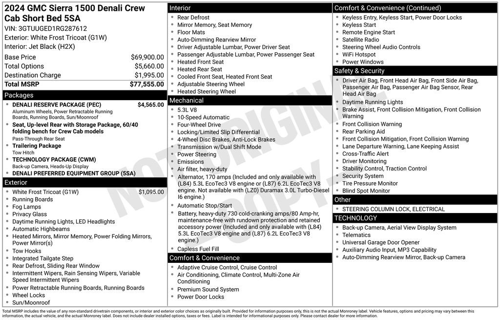 Used 2024 White GMC Denali image 26