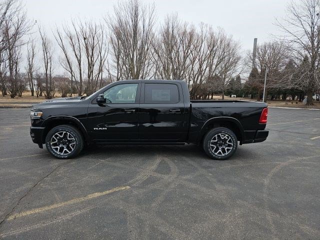 New 2026 Diamond Black Crystal Pearlcoat Ram Laramie image 2