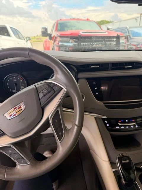 Used 2021 Red Cadillac Premium Luxury image 3