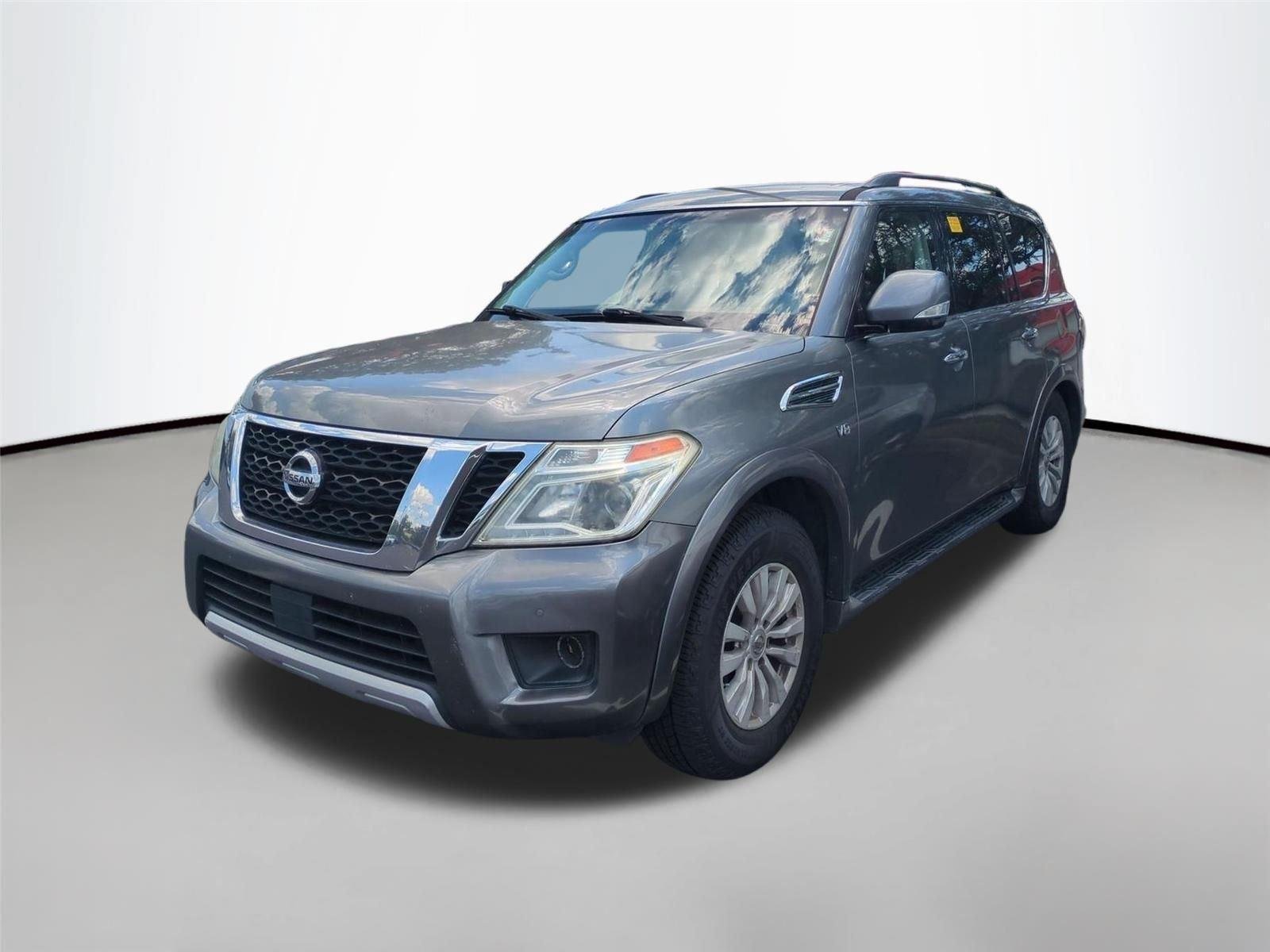 Used 2017 Gun Metallic Nissan SV image 1