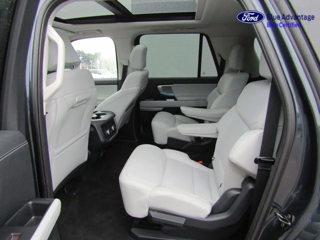 Certified Used 2025 Stone Blue Metallic Ford Platinum image 29