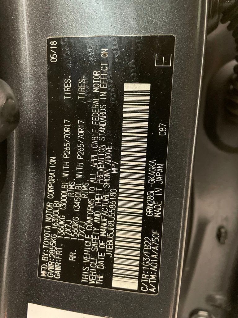 Used 2018 Gray Toyota SR5 image 30