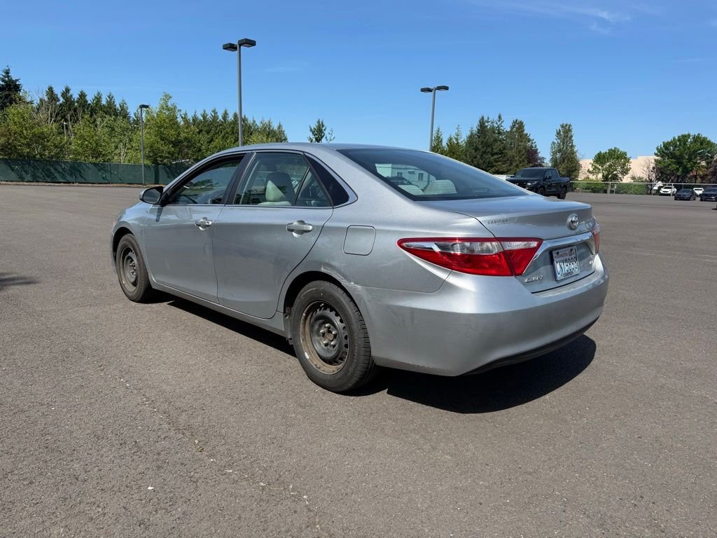 Used 2015 Celestial Silver Metallic Toyota LE image 5