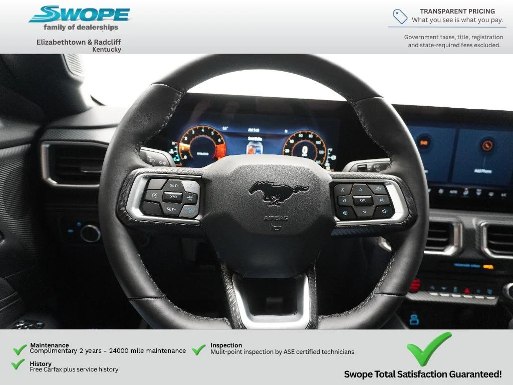 New 2025 Molten Magenta Metallic Tri-coat Ford EcoBoost® Premium Fastback image 21