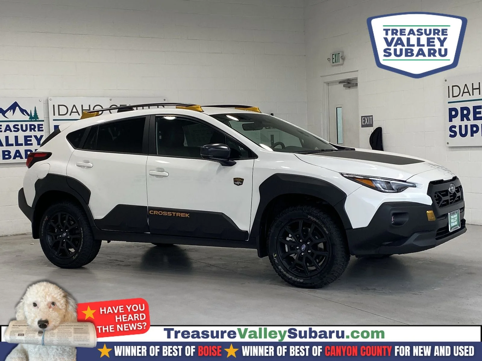 New 2026 CRYSTAL WHITE PEARL Subaru Wilderness image 1