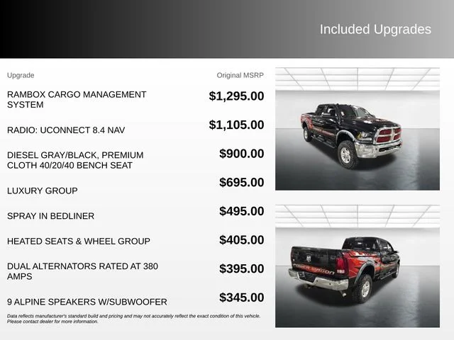 Used 2016 Black Ram Power Wagon image 4