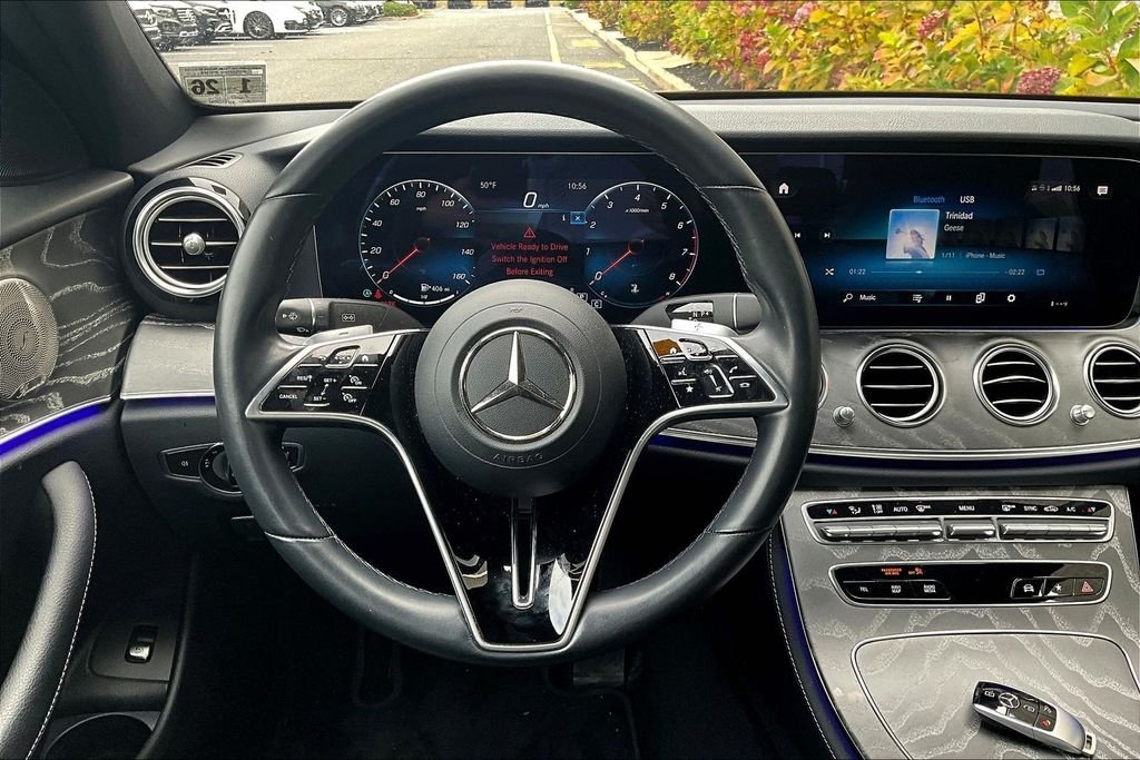 Certified Used 2021 Gray Mercedes-Benz E 350 image 5