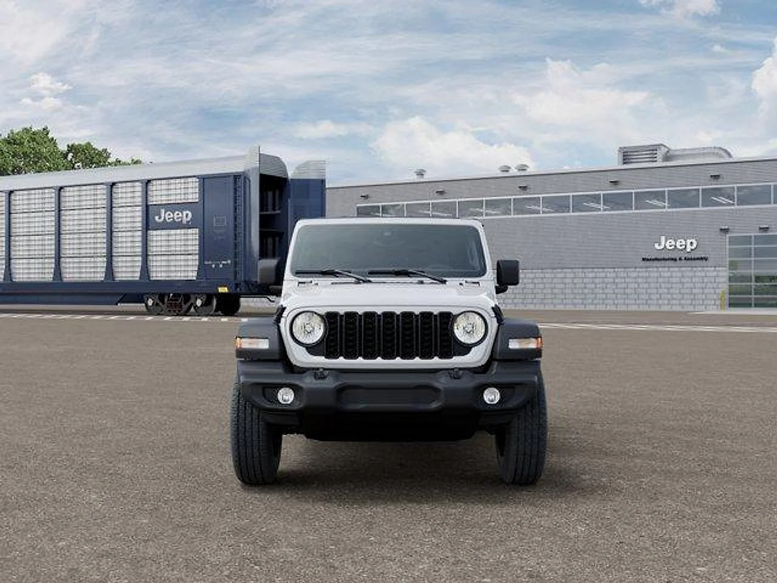 New 2026 Bright White Clearcoat Jeep  image 6