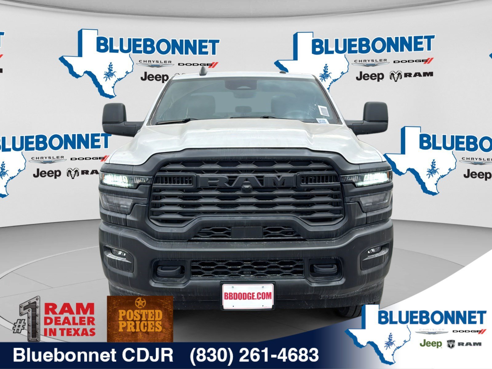 New 2026 Bright White Clearcoat RAM Tradesman image 2
