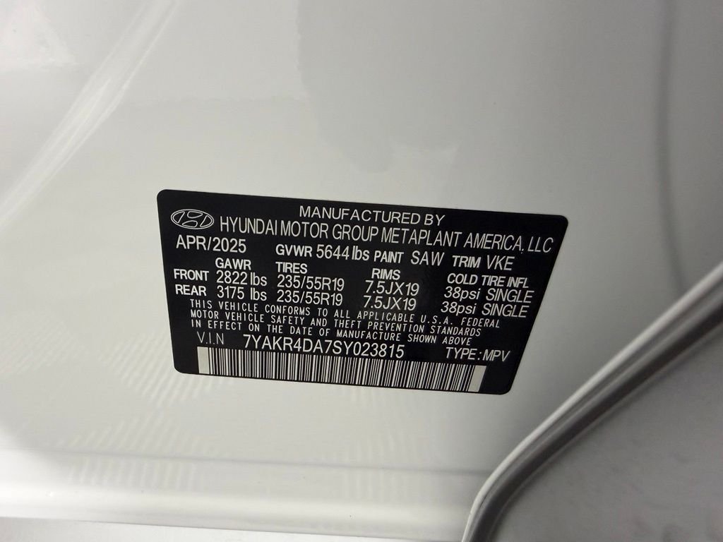 Used 2025 White Hyundai Limited image 36