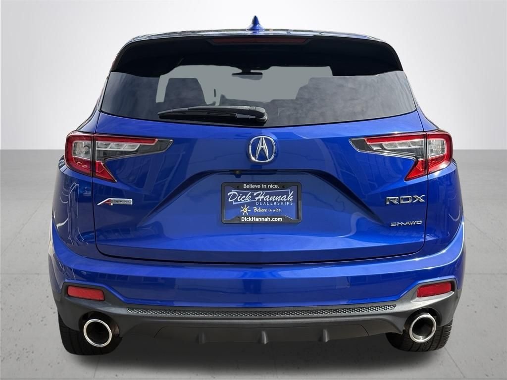 Certified Used 2021 Apex Blue Pearl Acura A-Spec Package image 7