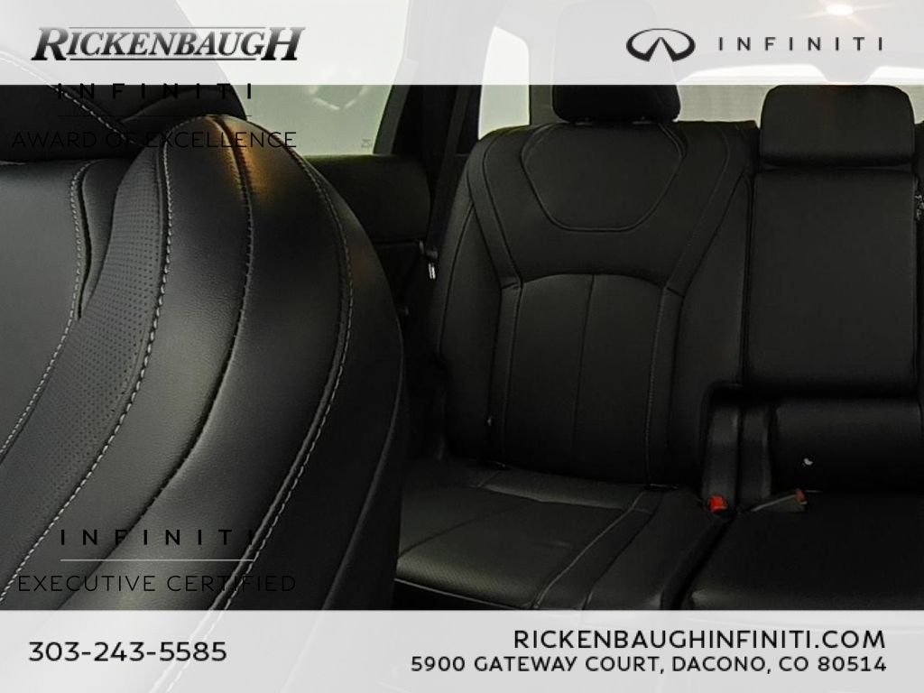 Certified Used 2023 Black INFINITI LUXE image 27
