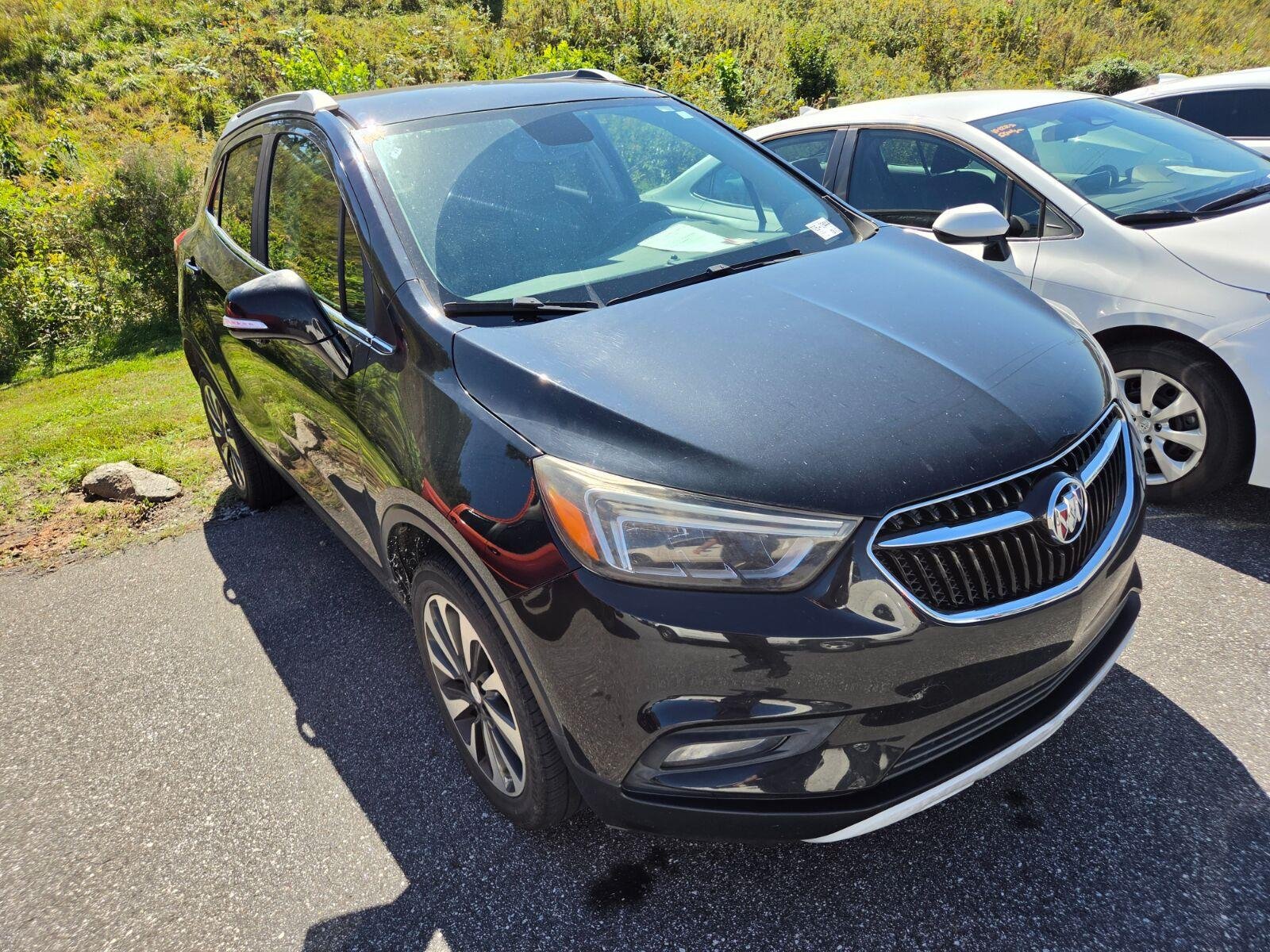 Used 2017 Includes (CM5) Black Carbon Metallic lower exterior accent color, Paint code W700S.) Buick Essence image 3