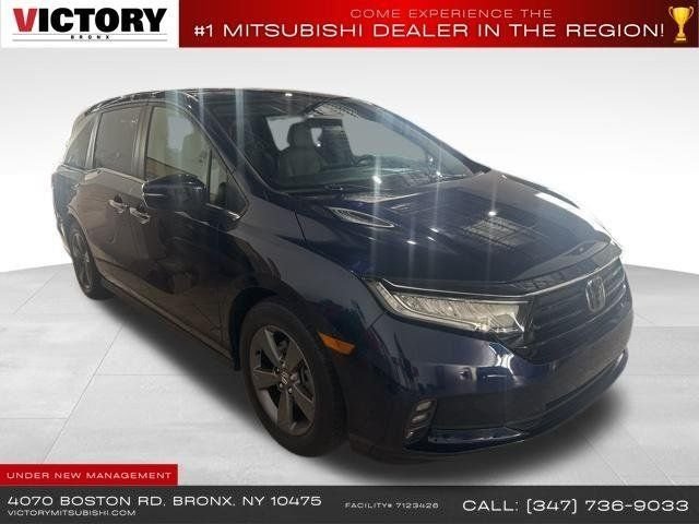 Used 2021 Blue Honda EX image 3