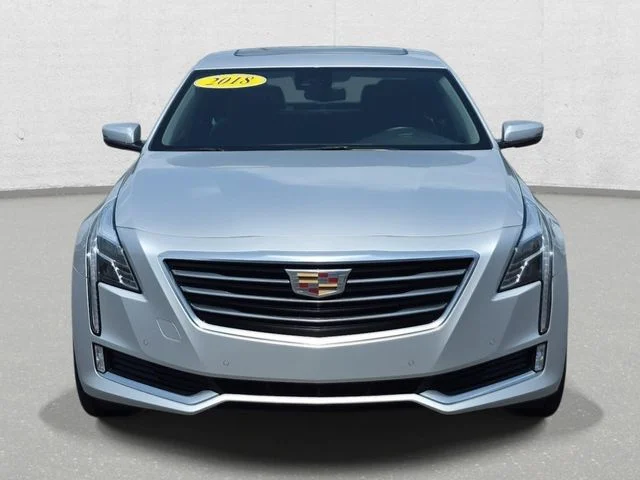 Used 2018 Radiant Silver Metallic Cadillac 3.6L Luxury image 2