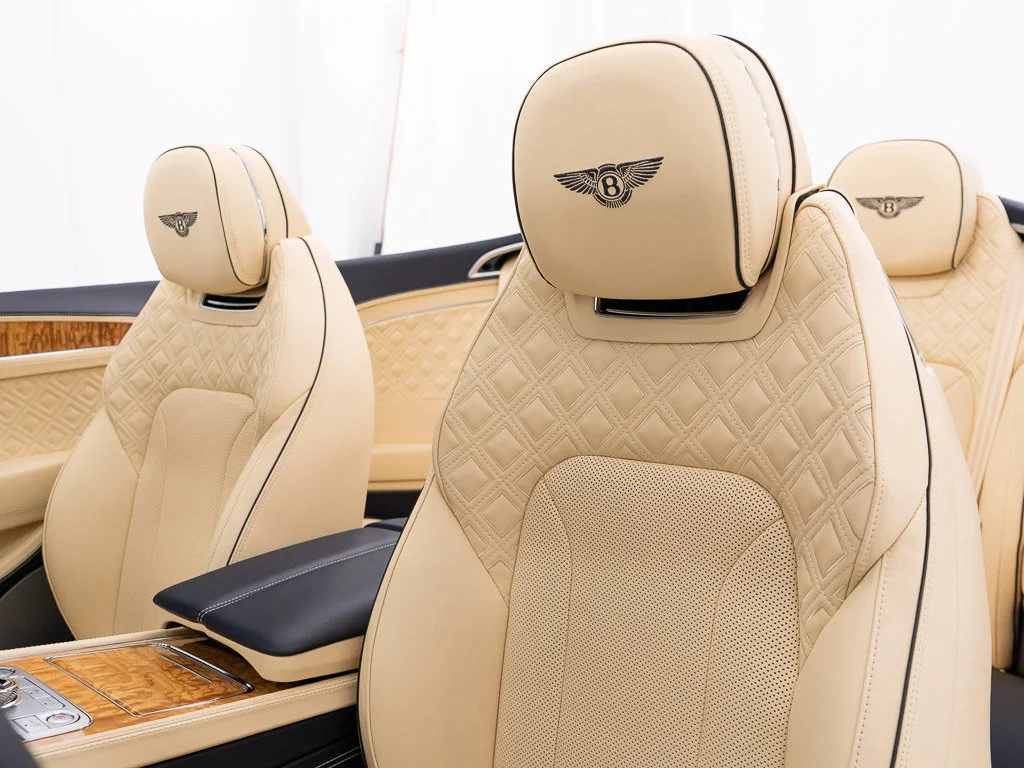 Certified Used 2023 Blue Crystal Bentley Azure Convertible image 24