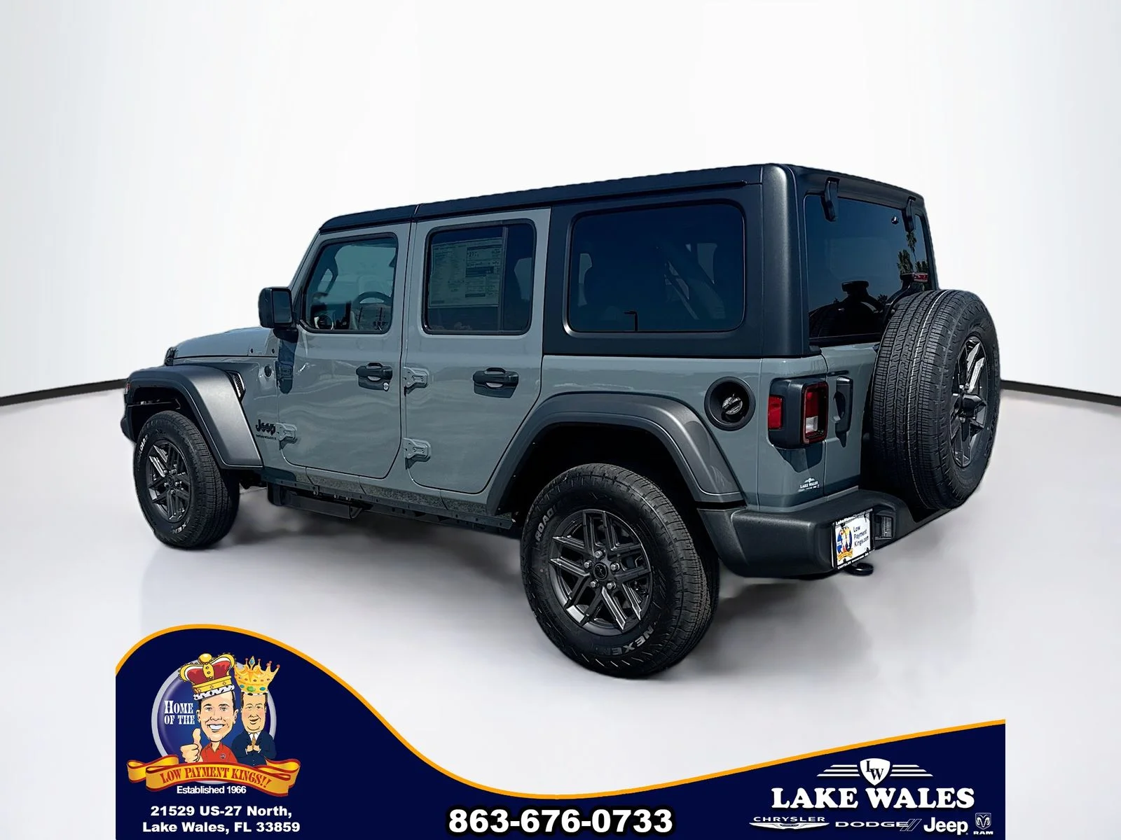 New 2026 Anvil Clear-Coat Exterior Paint Jeep Sport S image 4
