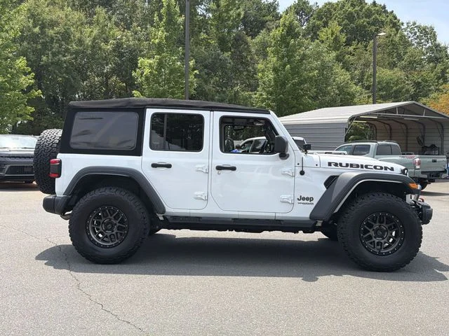 Used 2018 White Jeep Unlimited Rubicon image 14