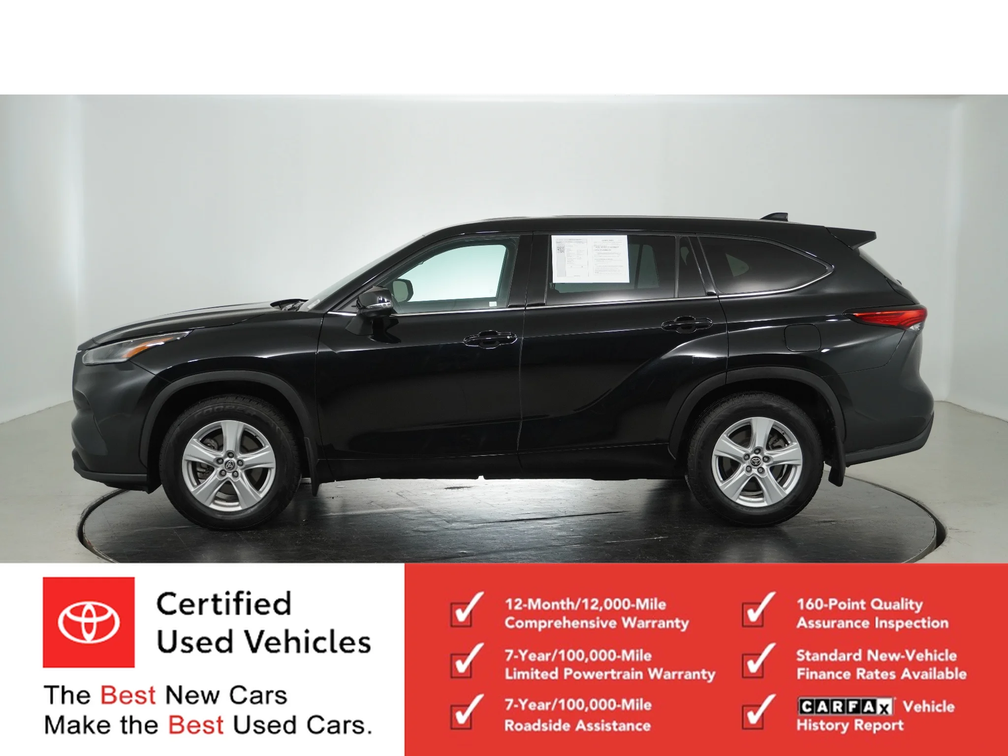 Certified Used 2021 Midnight Black Metallic Toyota L image 5