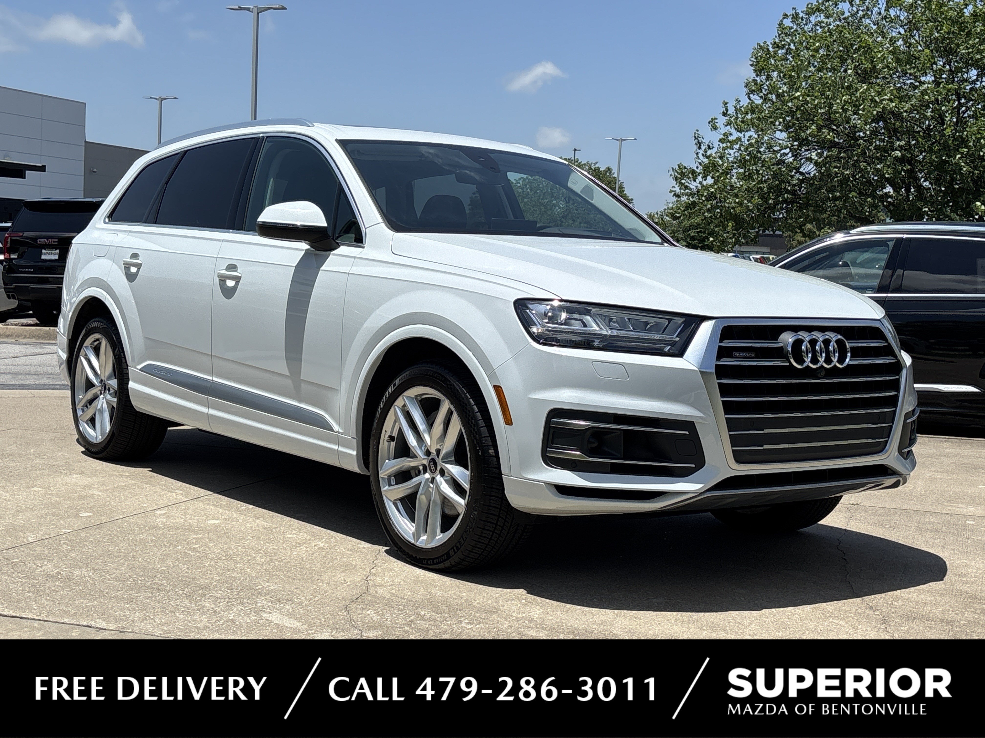 Used 2018 Glacier White Metallic Audi 3.0T Prestige AWD image 1