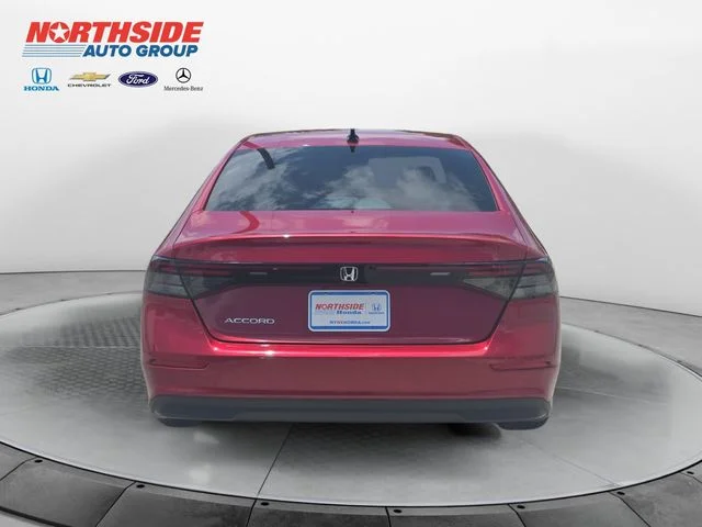 Certified Used 2025 Radiant Red Metallic Honda SE image 6