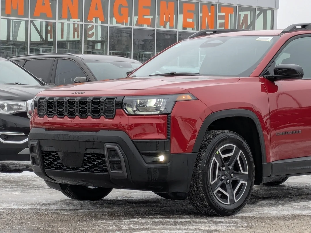 New 2026 Red Jeep Laredo - - 4x4 - 1.6L Turbo Hybrid - 12.3 Uconnect 5 Display - Selec-Terrain System & More! image 9