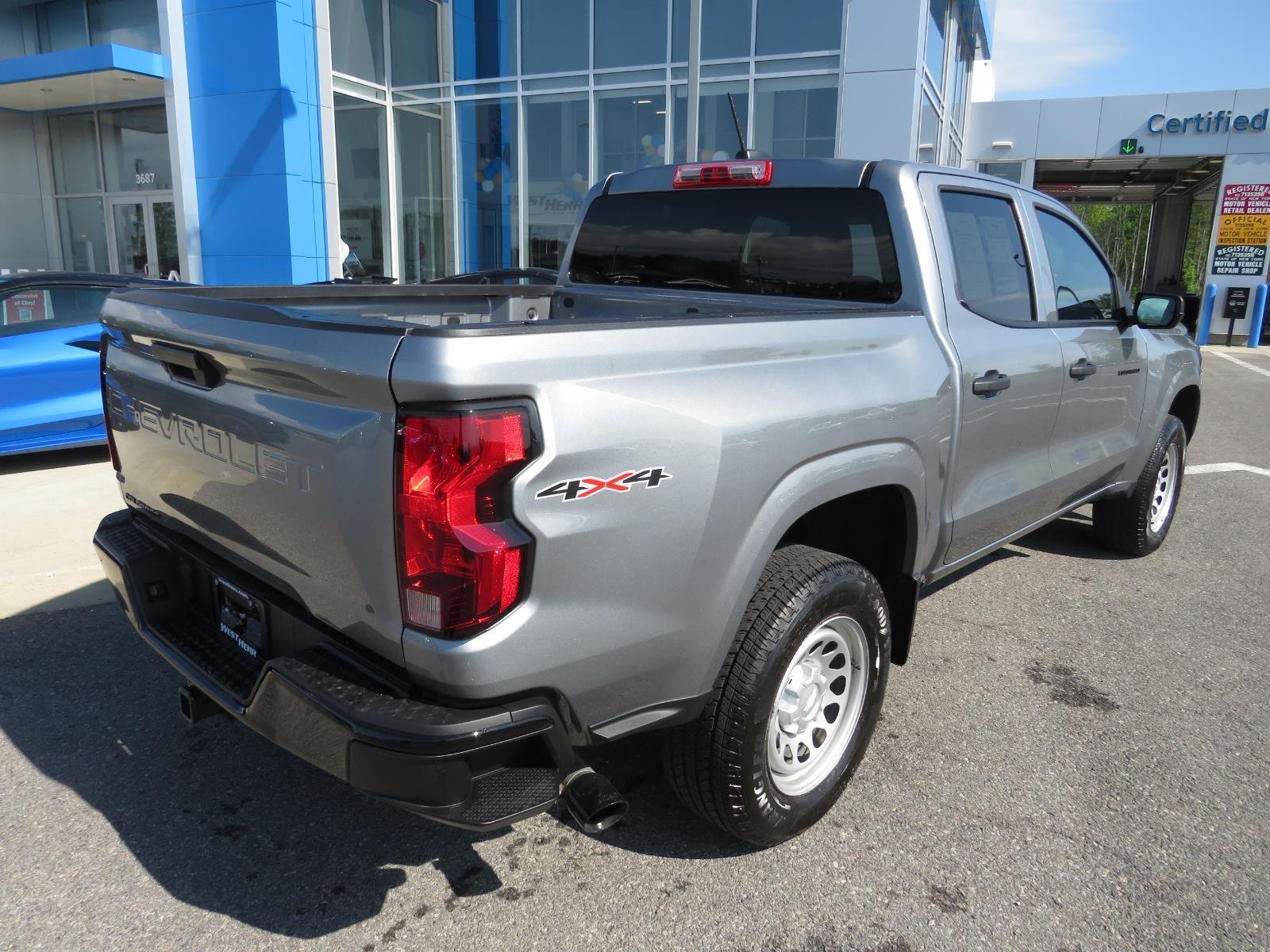 Used 2024 Sterling Gray Metallic Chevrolet Work Truck image 8
